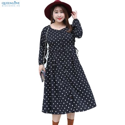Váy đầm big size nữ (size lớn, size to, size ngoại cở) Cao Cấp Mã BSN254