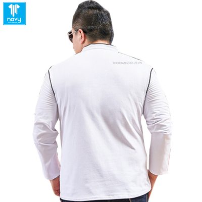 Áo thun tay dài cổ đứng big size nam BS1520