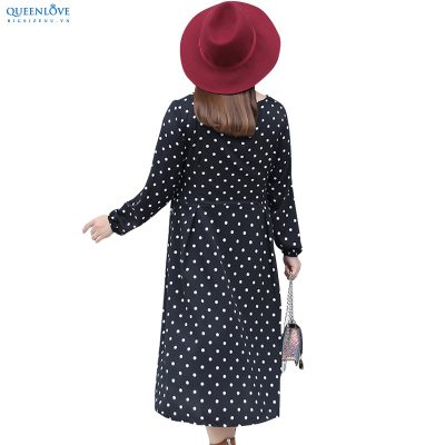 Váy đầm big size nữ (size lớn, size to, size ngoại cở) Cao Cấp Mã BSN254