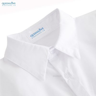 Sơ Mi Trắng Size Lớn Nữ Mã BSN241