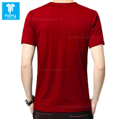 Áo Thun Nam Size To Đỏ Đô Mã BS1577