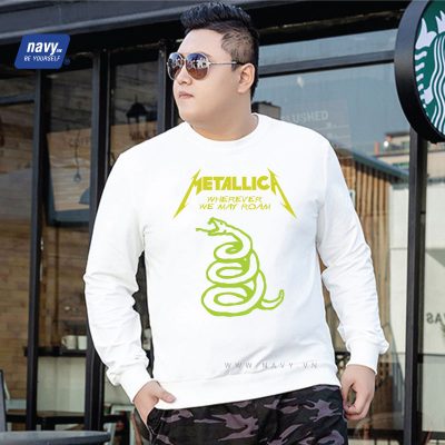 Áo Sweater Cho Nam Béo Bụng Navy BSX643