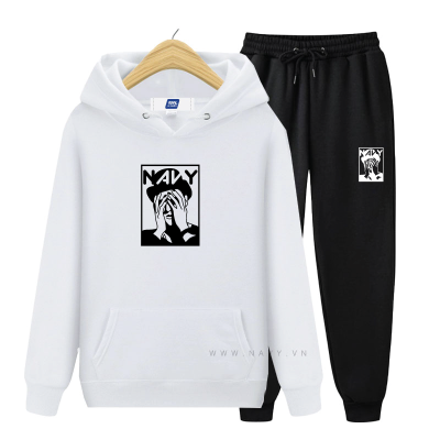 Bộ Nỉ Nam Béo Navy BSX793D