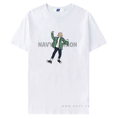 Tshirt Big Size Local Brand Navy BSX897D