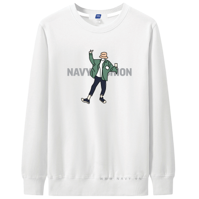 Sweater Local Brand Big Size Navy BSX898D