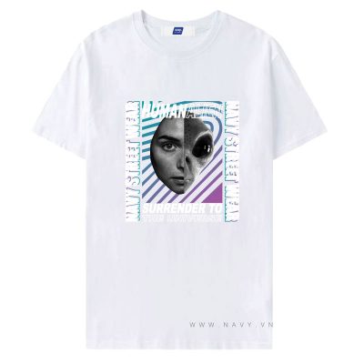T-shirt Ngoại Cỡ Cao Cấp Navy BSX920D