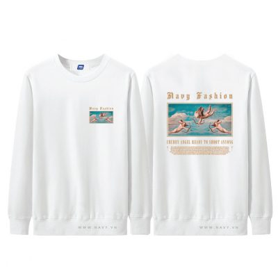 Sweater Nam Tay Dài Big Size Navy BSX1002D