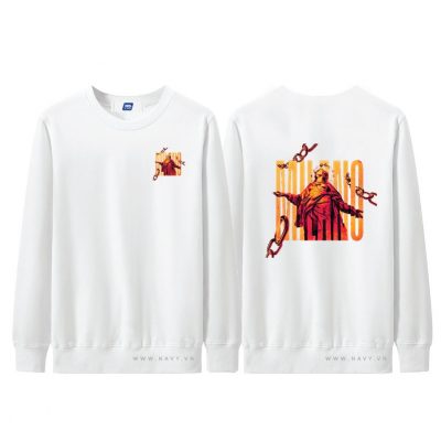 Áo Sweater Size To Nam Navy BSX993D