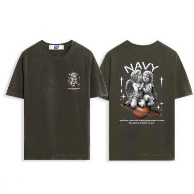 Áo Tshirt Local Brand SizeTo Navy BSX995D