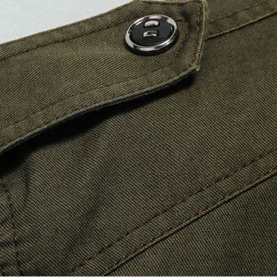 Áo Khoác Kaki Nam Mập Navy BS2019