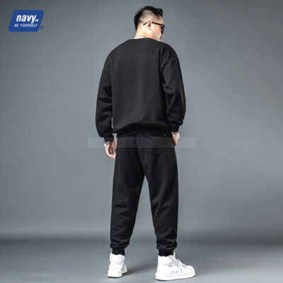 Bộ Thu Đông Big Size Nam Navy (có bán lẻ áo và quần) BSX1129