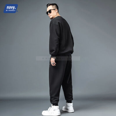 Bộ Thu Đông Big Size Nam Navy (có bán lẻ áo và quần) BSX1130