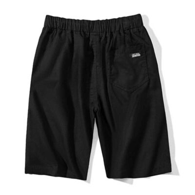 Quần Short Kaki Big Size Lưng Thun Navy BS2092