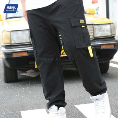 Quần Jogger Túi Hộp Big Size Navy BS2093