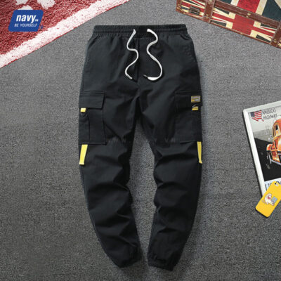 Quần Jogger Túi Hộp Big Size Navy BS2093