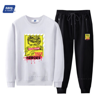 Set Sweater Big Size Navy BSX1170WD