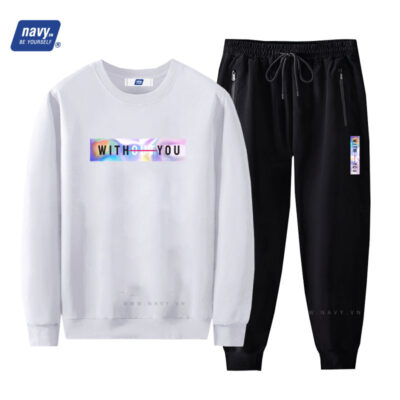 Set Sweater Big Size Nam Navy BSX1179WD