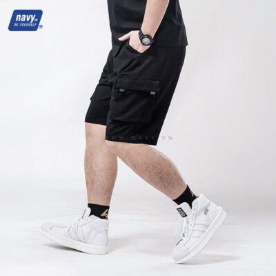 Quần Short Túi Hộp Big Size Navy BSXQ4