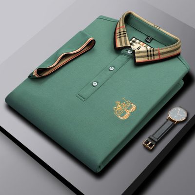 Áo Thun Cổ Bẻ Size To Nam Navy BS2180