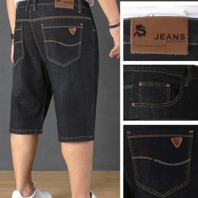 Quần Short Jean Nam Béo Navy BS2197