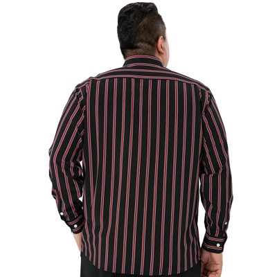 Áo Sơ Mi Big Size Nam Sọc Dọc Navy BS2229