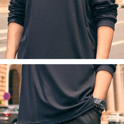 Áo Khoác Giữ Nhiệt Big Size Áo Cổ Lọ Đa Năng Navy BS2278