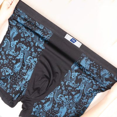 Quần Sịp Boxer Big Size Nam Navy Màu Đỏ BS3215