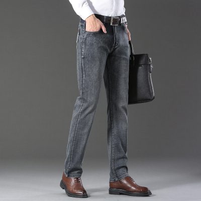 Quần Jeans Big Size Xám Khói Navy BS2342