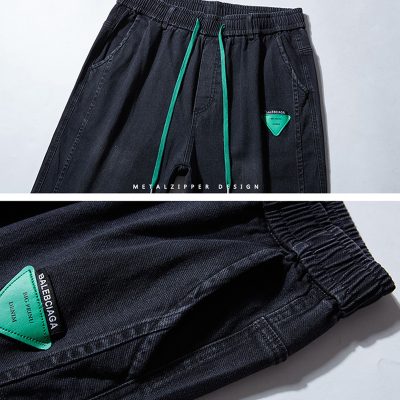 Quần Bò Jogger Big Size Cao Cấp Navy BS2345