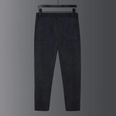 Quần Jeans Big Size Sọc Chìm Cao Cấp Navy BS2348