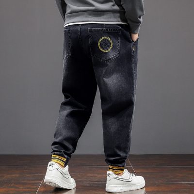 Quần Jeans Jogger Big Size Cao Cấp Navy BS2350