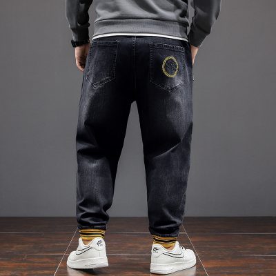 Quần Jeans Jogger Big Size Cao Cấp Navy BS2350