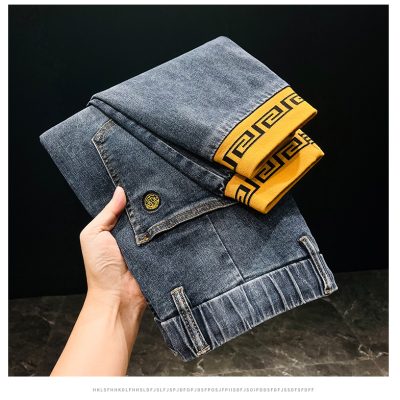 Quần Bò Jogger Big Size Cao Cấp Navy BS2351