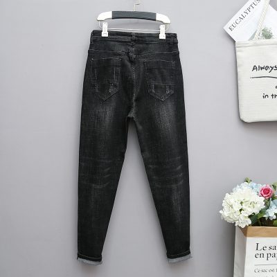 Quần Jeans Big Size Nữ Từ 45kg-150kg Navy BSN426