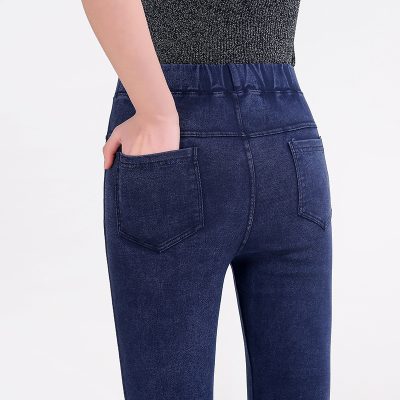 Quần jeans big size nữ Từ 36kg-100kg Navy BSN470