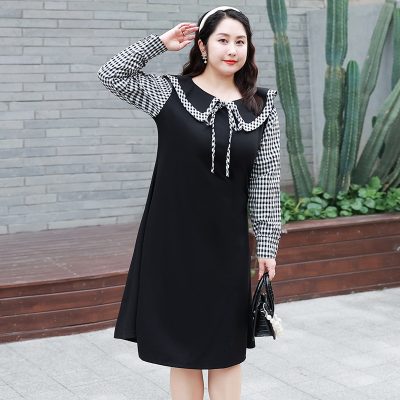 Đầm Nữ Big Size Navy BSN465