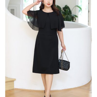Váy Đầm Big Size Đến 140kg Navy BSN443