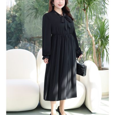 Váy Đầm Ngoại Cỡ Navy BSN439