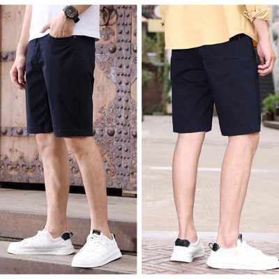 Quần shorts kaki đủ size từ 50kg-140kg Navy BS2413