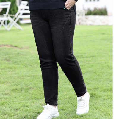 Quần jeans big size nữ từ 52kg-100kg Navy BSN400