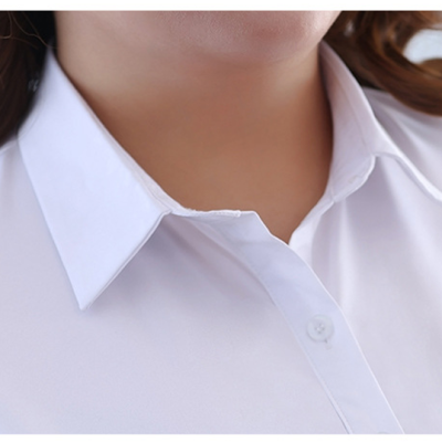 Áo Sơ Mi Big Size Nữ Tay Dài Navy BSN419
