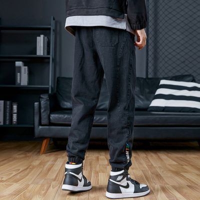 Quần Bò Jogger đủ size từ 50kg-140kg Navy BS2411