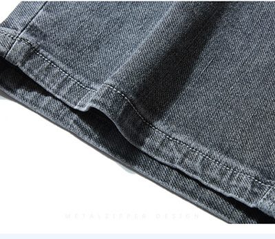Quần Short Jeans Big Size Lưng Thun Navy BS2405