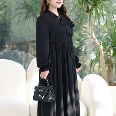 Váy Đầm Ngoại Cỡ Navy BSN439