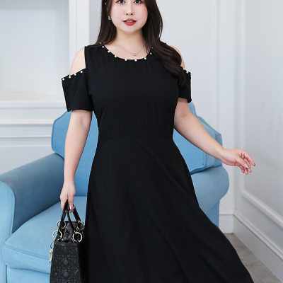 Đầm Nữ Big Size Từ 68kg-136kg Navy BSN463