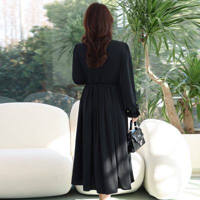 Váy Đầm Ngoại Cỡ Navy BSN439