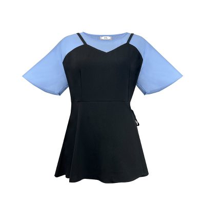Áo Kiểu Big Size Nữ Navy BSN403