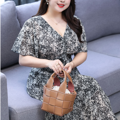 Váy Đầm Ngoại Cỡ Navy BSN440