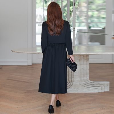 Váy Đầm Size To Đến 140kg Navy BSN437