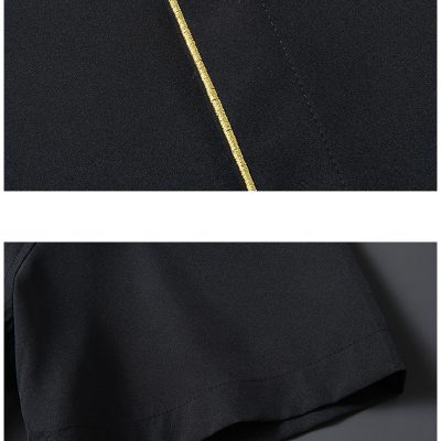Áo Sơ Mi Big Size Họa Tiết Navy BS2409